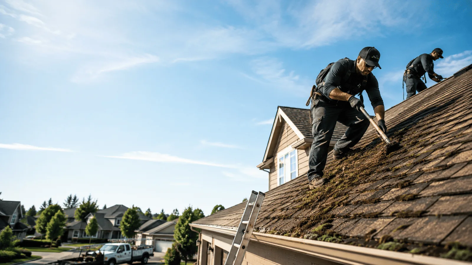 Roof Moss Removal in Mandan, ND near me